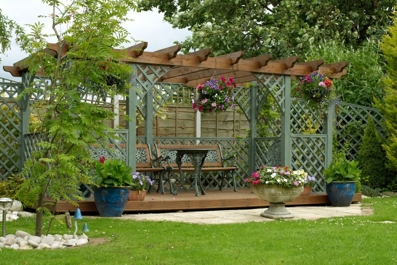 Arched Arbor Installation in Alpharetta, GA