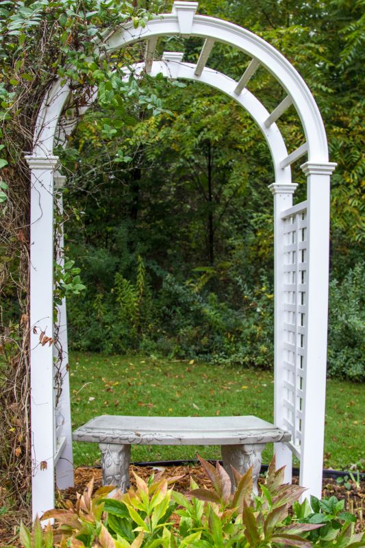 Arched Arbor Installation in Wilmington, NC