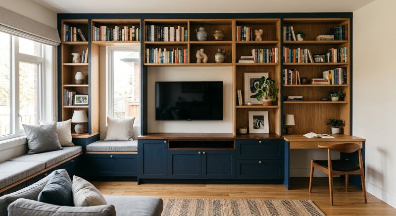 Built In Shelving Service in Charlotte, NC