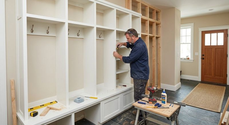 Built In Tv Cabinetry in Greensboro, NC