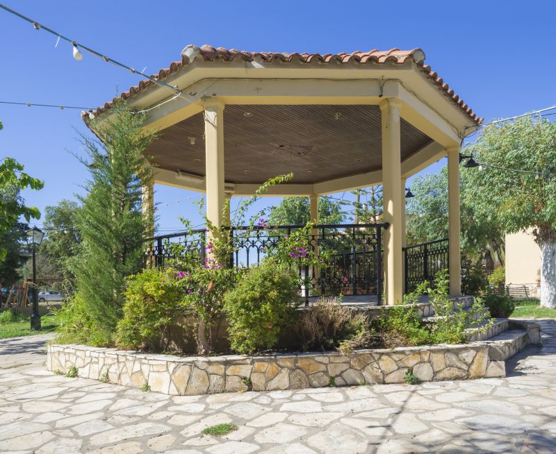 Cedar Gazebo Installation in Kansas City, KS