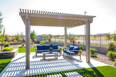 Garden Trellis Installation in Wilmington, NC