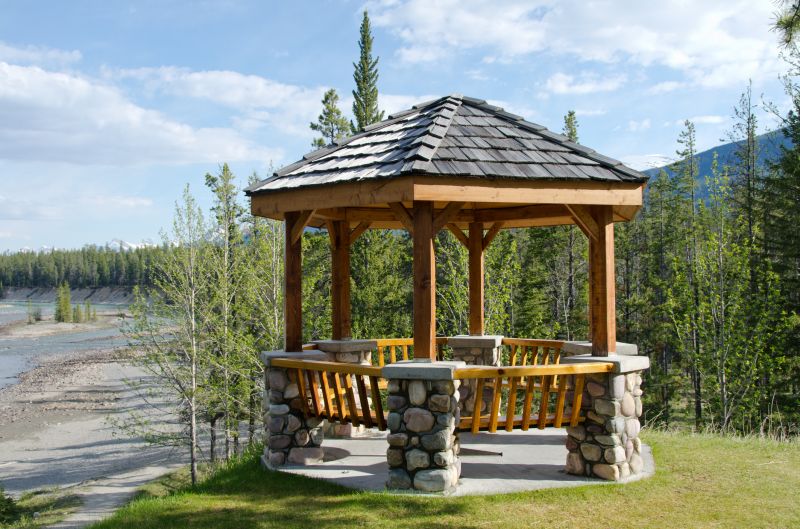 Hexagon Gazebo Installation in Kansas City, KS