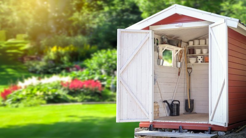 Lean To Shed Installation in Conroe, TX